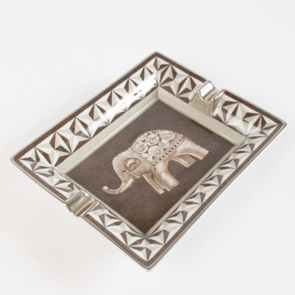 authentic preloved Hermès Elephant Porcelain Ashtray on Labellov.com