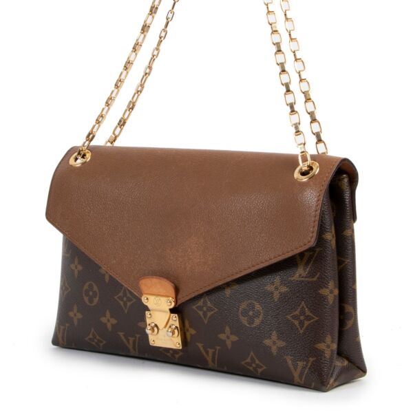Louis Vuitton Monogram/Havane Pallas Chain Bag
