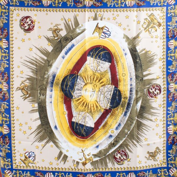 Hermès Multicolor Silk Scarf