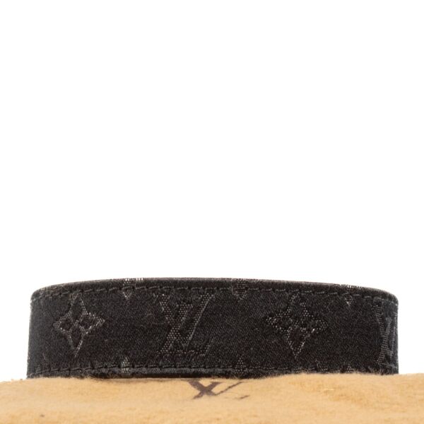 Louis Vuitton Black Brussels 2002 Limited Edition Bracelet