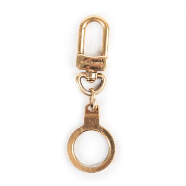 Louis Vuitton Gold Keychain