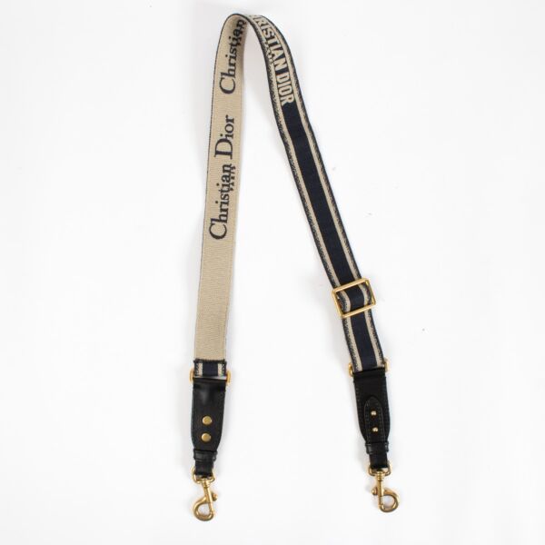 Christian Dior Blue Bag Strap