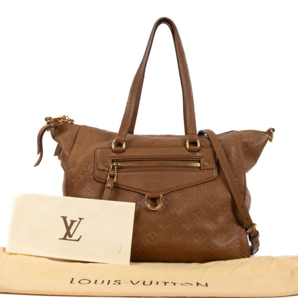 Louis Vuitton Havane Empreinte Lumineuse PM Shoulder Bag
