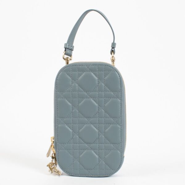 Shop 100% authentic secondhand Christian Dior Blue Talk'in Phone Pouch on Labellov.com