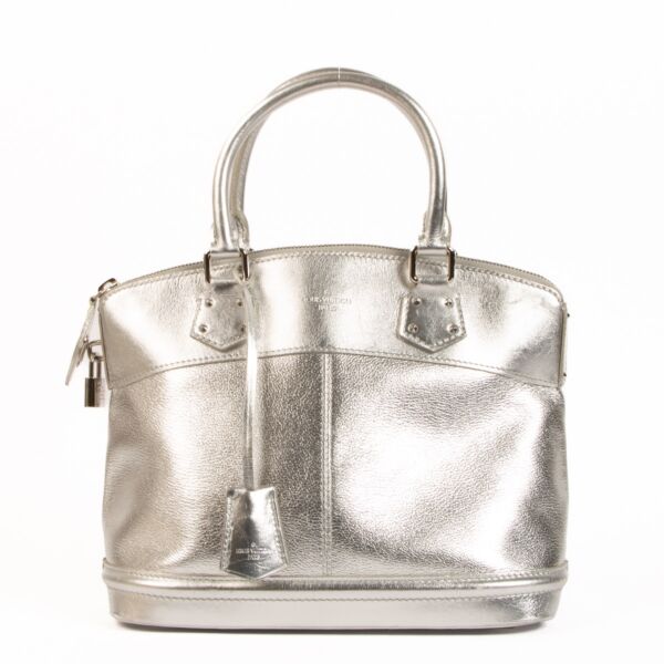 Louis Vuitton Grey Vernis Houston Bag ○ Labellov ○ Buy and Sell
