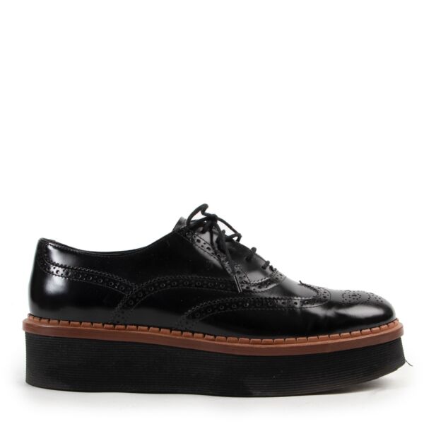 shop safe online Tods Black Leather Flats Size - 38/5