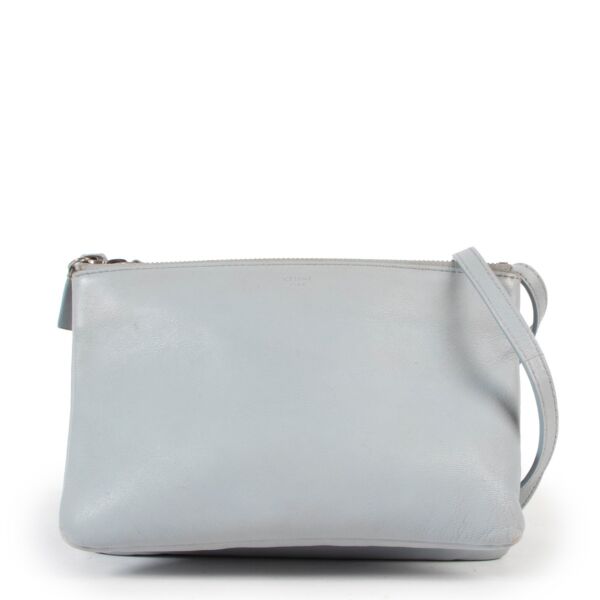 Celine Baby Blue Trio Crossbody