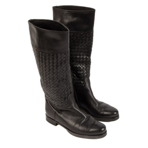 Bottega Veneta Black Boots - Size 35,5