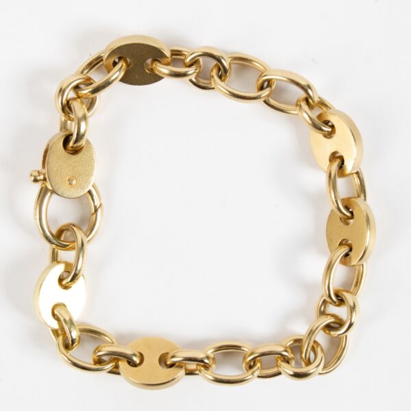 Pomellato Yellow Gold Mariner Chain Bracelet