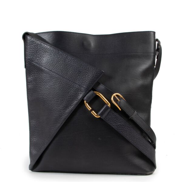 Delvaux Blue Papier Shoulder Bag