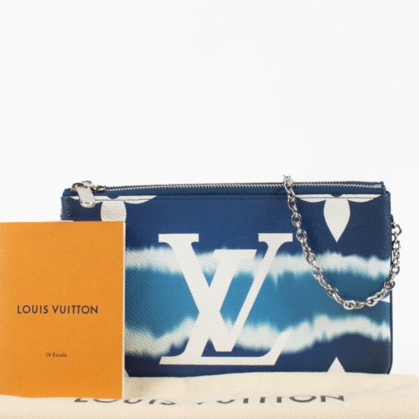 Louis Vuitton Escale Double Zip Pochette Bag