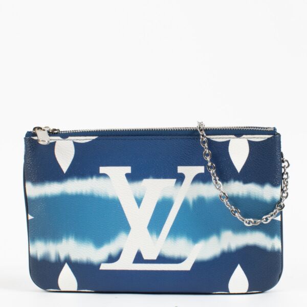 Louis Vuitton Escale Double Zip Pochette Bag