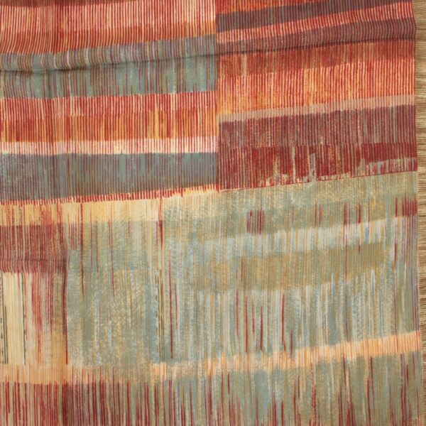 Delvaux Multicolor Symphonie Striped Scarf