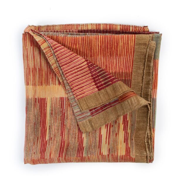 Shop safe online at Labellov in Antwerp this 100% authentic second hand Delvaux Multicolor Symphonie Striped Scarf