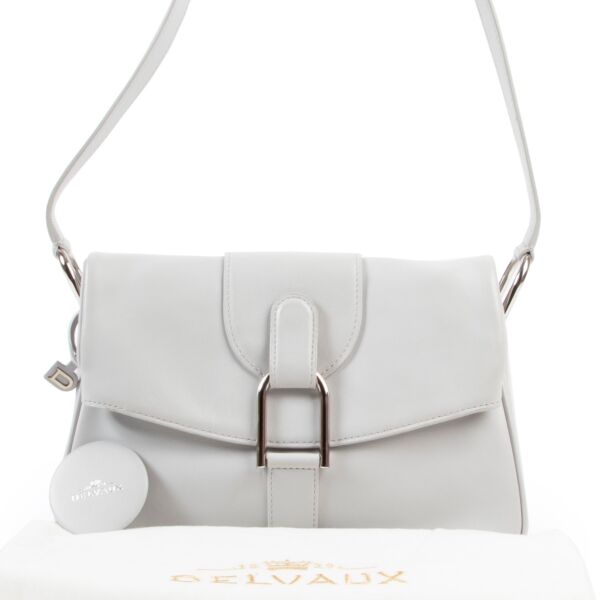 Delvaux Grey Givry PM Shoulder bag
