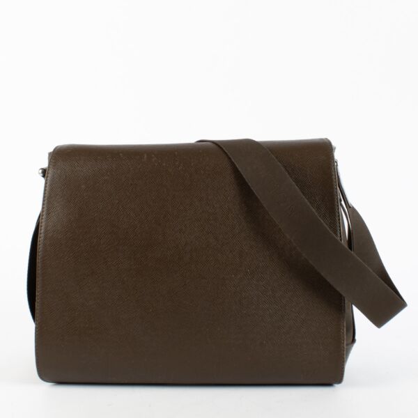 Louis Vuitton Brown Taiga Viktor Messenger Bag