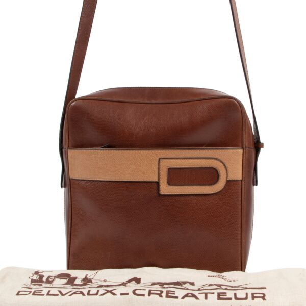 Delvaux 3-Tone Retro Crossbody Bag