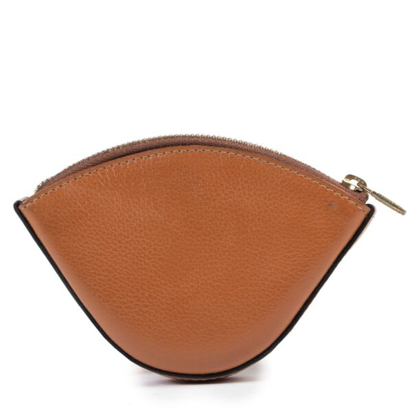 Delvaux Brown Coin Wallet