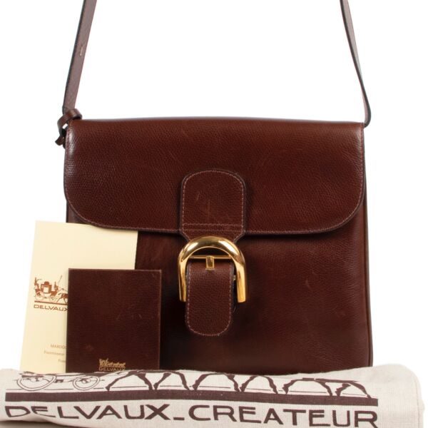 Delvaux Brown Festival Shoulder bag