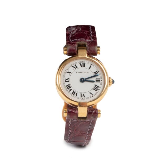 second hand authentic Cartier Must Vendôme Gold Watch vintage at labellov.com