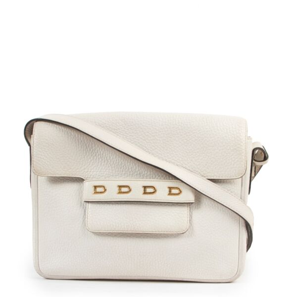 Delvaux White Frimaire Crossbody Bag