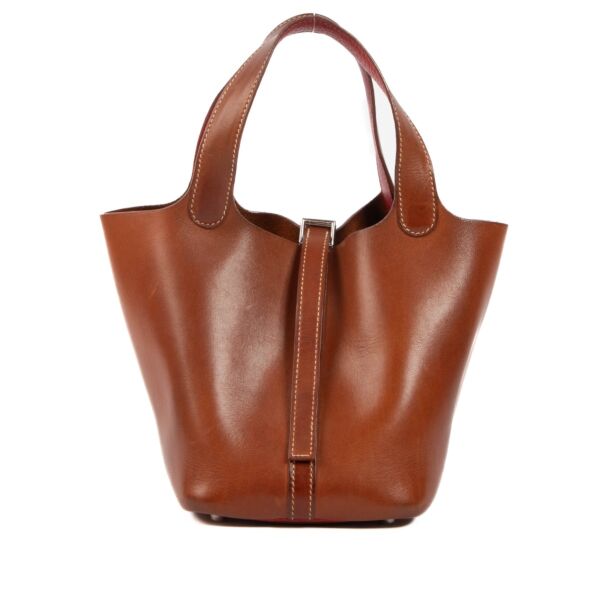 Hermès Barenia Calf Leather Picotin 18