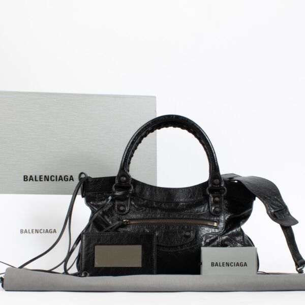 Balenciaga Black Le City First Bag
