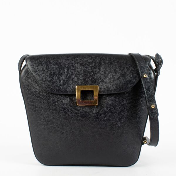 Authentic Second Hand Delvaux Blue Amitié Crossbody on Labellov.com