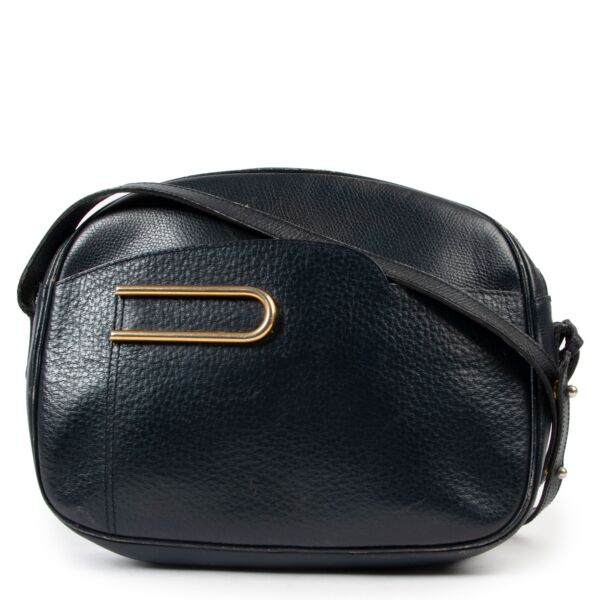 Buy this Delvaux Blue Crossbody at Labellov in preloved condition. Sell your designer items at Labellov Luxury with excellent service. 