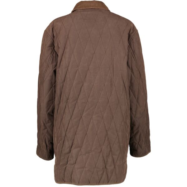 Burberry Vintage Brown Quilted Jacket - Size FR42