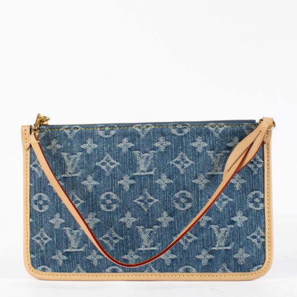 Louis Vuitton Monogram Denim Carryall Pouch