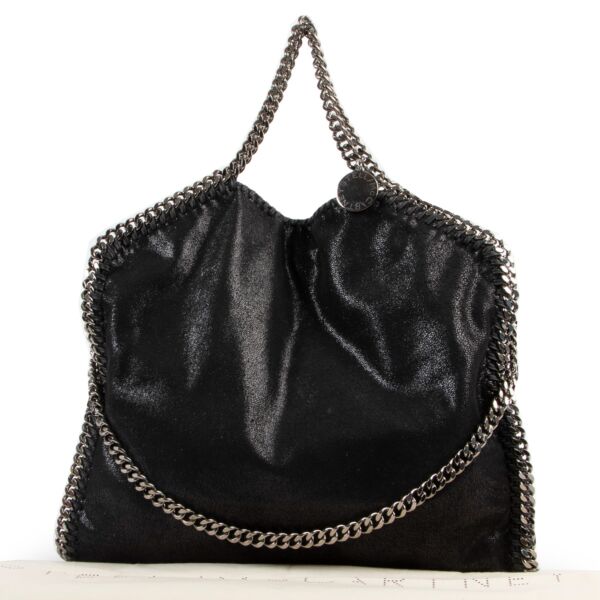 Stella McCartney Black Falabella Tote Bag
