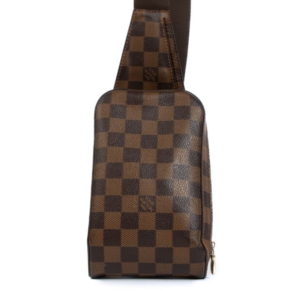Louis Vuitton Damier Ebene Canvas Geronimos Crossbody Bag