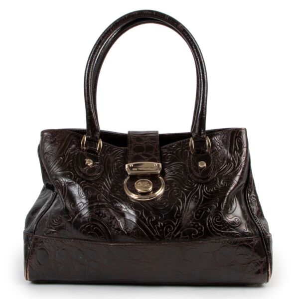 Etro Brown Shoulder Bag