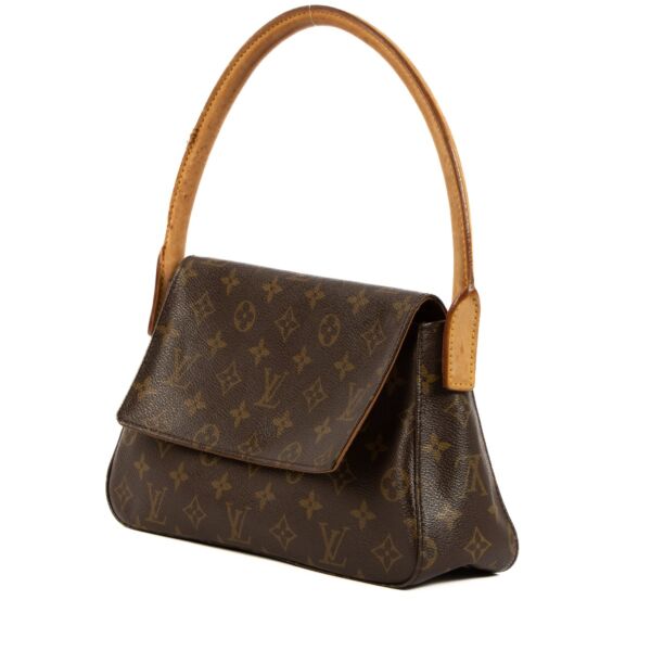 LOUIS VUITTON Monogram Mini Looping Shoulder Bag M51147 LV Auth