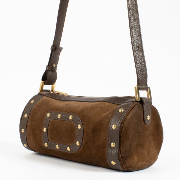 Delvaux Brown Astrid Crossbody Bag