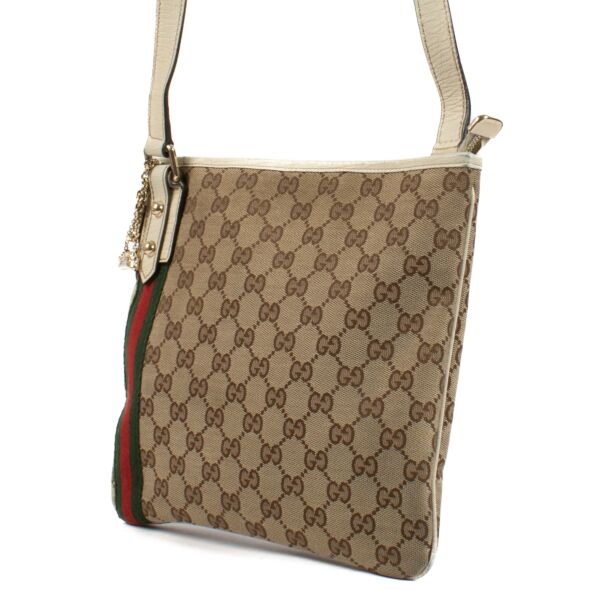 Gucci GG Canvas Messenger Bag