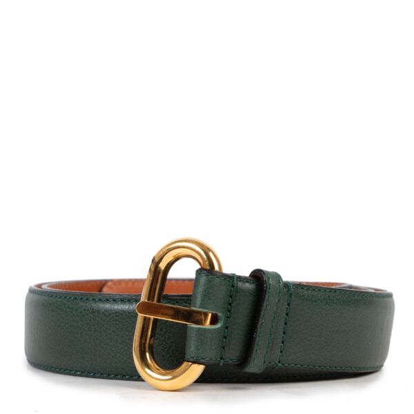 Buy and sell your designer items at Labellov. Get this Delvaux Green Belt - Size 90 now online at www.labellov.com or come by in our showroom in Antwerp
