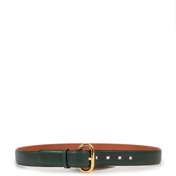 Delvaux Green Belt - Size 90