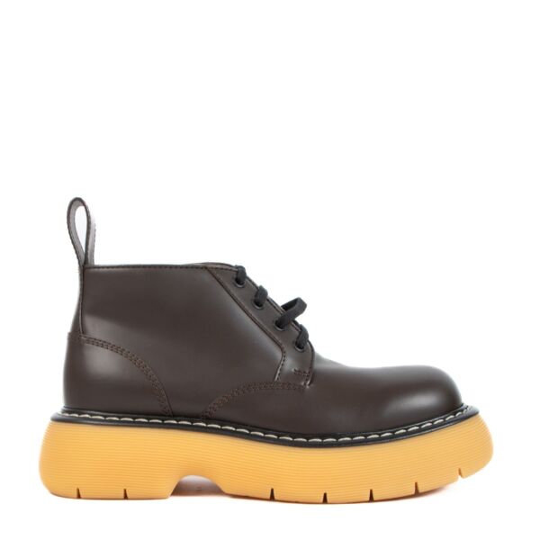 Bottega Veneta The Bounce Brown Boots