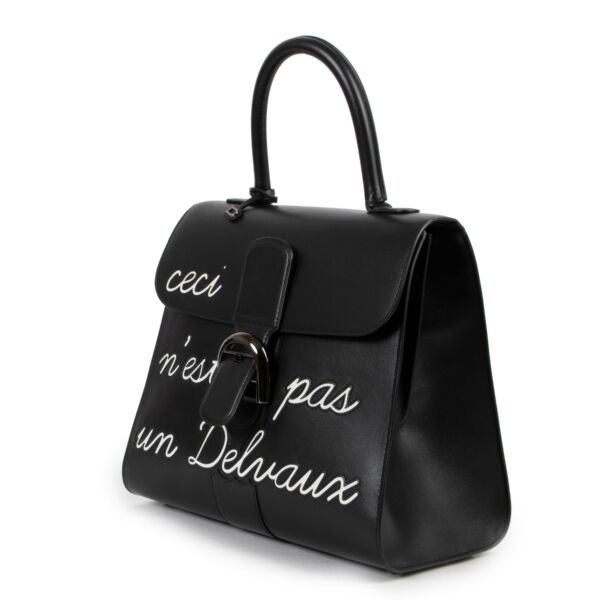 Delvaux Brillant MM L'Humour "Ceci N'est Pas Un Delvaux"