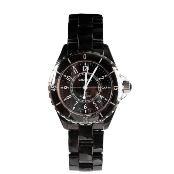Chanel J-12 Black Ceramic Watch for the best price at Labellov secondhand luxury in Antwerp