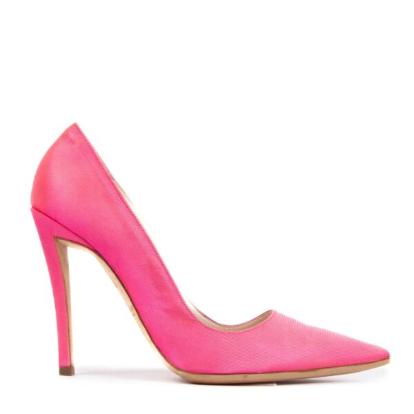 Christian Dior Cherie Pink Pointy Pumps