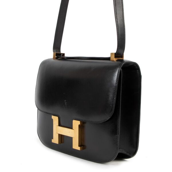 Hermès Vintage Constance 23 Black Box GHW