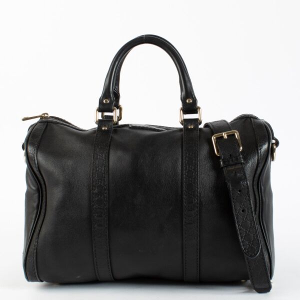 Gucci Black Boston Bag