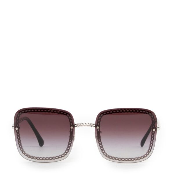 Chanel Square Chain Sunglasses