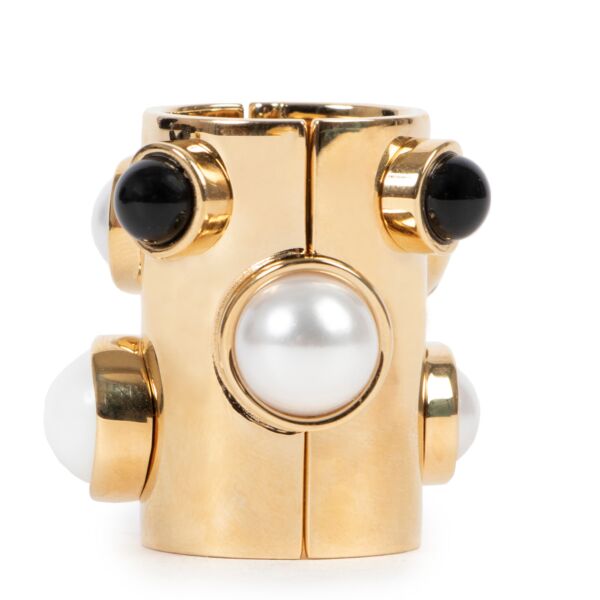 Delvaux Gold Metal WondeRings Spheres