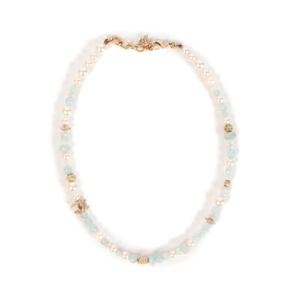 Chanel 18C Multicolor Pearl Necklace