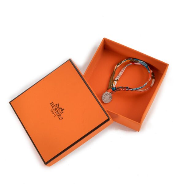 Hermès Petit H Twilly Silk Bracelet