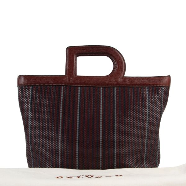  Delvaux Multicolor TDC Top handle